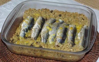 Sardines à la gremolata