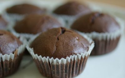 Muffins au chocolat (sans gluten, sans produits laitiers)