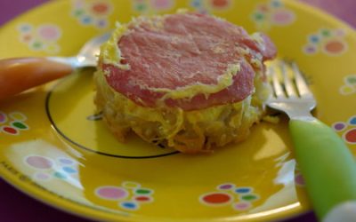Gâteau de pâtes pour petit grippé