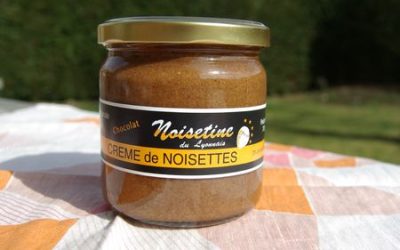 La Noisetine du Lyonnais (pâte à tartiner aux noisettes) ou le locavorisme gourmand