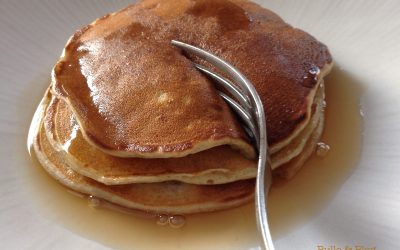 Pancakes aux flocons d&rsquo;avoine et banane