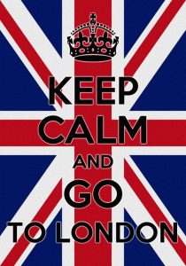 Keep calm and go to London