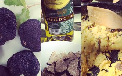 Brouillade aux truffes d&rsquo;été et ses tartines