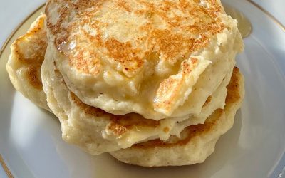 Pancakes à la ricotta : nourrissantes et aériennes